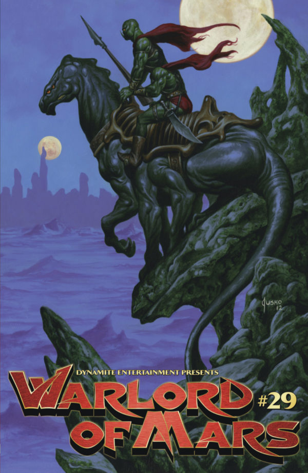 WARLORD OF MARS #29: Joe Jusko cover