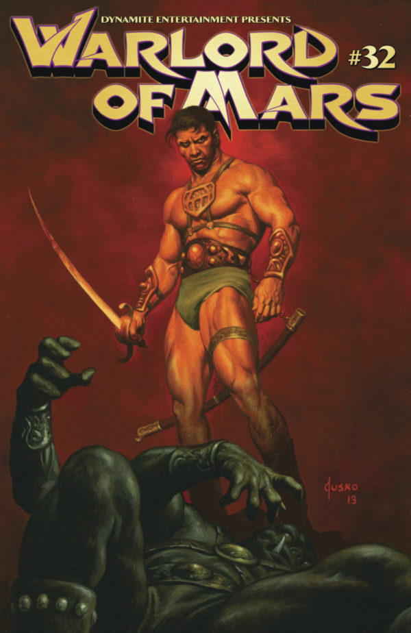 WARLORD OF MARS #32: Joe Jusko cover