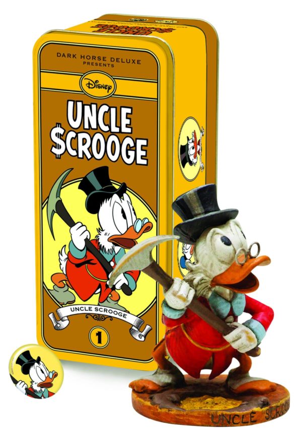 UNCLE SCROOGE DARK HORSE DELUXE STATUE #201: Klondike Scrooge (Series Two #1)