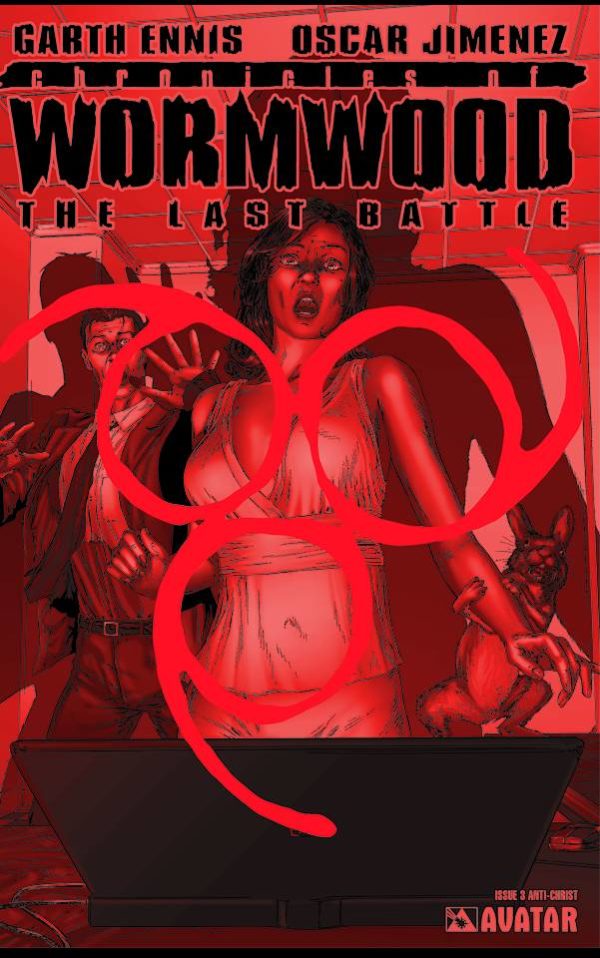 CHRONICLES OF WORMWOOD: LAST BATTLE #3: #3 Anti-Christ cover