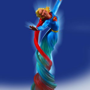 DC DYNAMICS STATUE #6: Supergirl