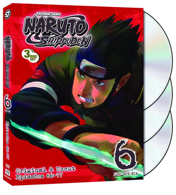 NARUTO SHIPPUDEN DVD (REGION 1) #7: Box Set 7 (78-88 uncut)