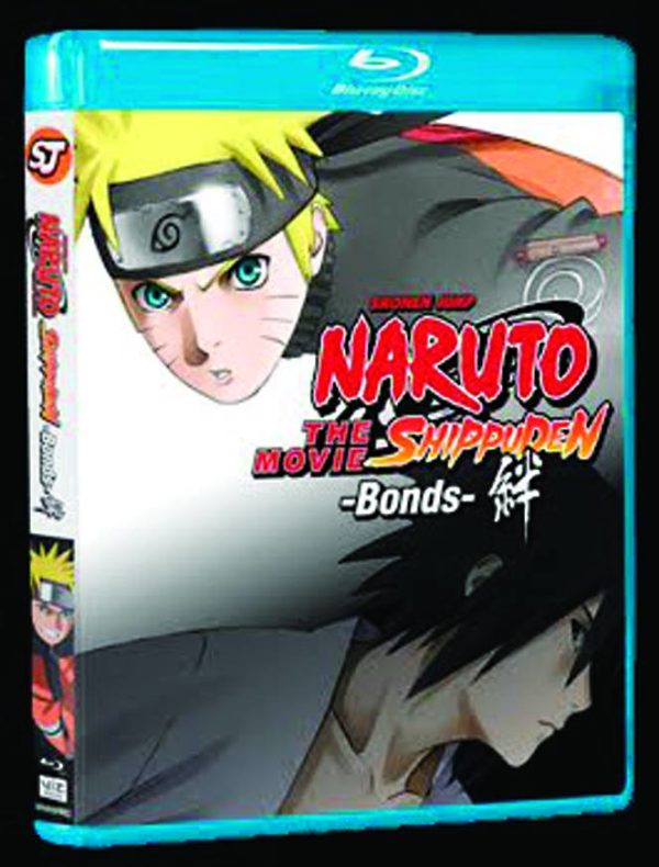 NARUTO SHIPPUDEN DVD (REGION 1) #8801: The Movie Bonds DVD edition