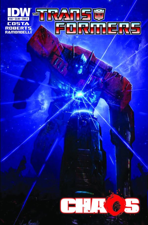 TRANSFORMERS (2009-2011 SERIES: VARIANT COVER) #30: Livio Ramondelli B&W cover