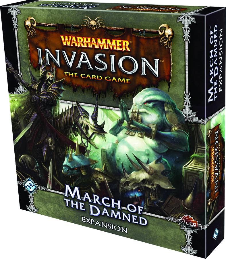 WARHAMMER LCG: INVASION SET #3: March of the Damned expansion WARHAMMER LCG: INVASION SET #3: March of the Damned expansion