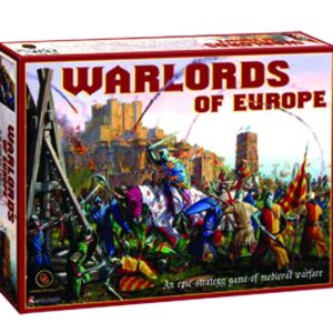 WARLORDS OF EUROPE BOARD GAME: Brand New – NM