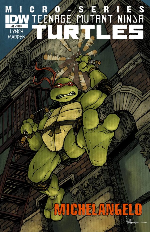 TEENAGE MUTANT NINJA TURTLES MICRO SERIES #2: Michelangelo