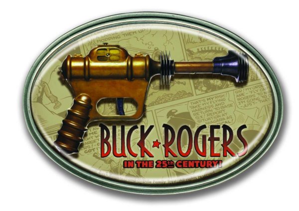 BUCK ROGERS BELT BUCKLE #2: Ray Gun