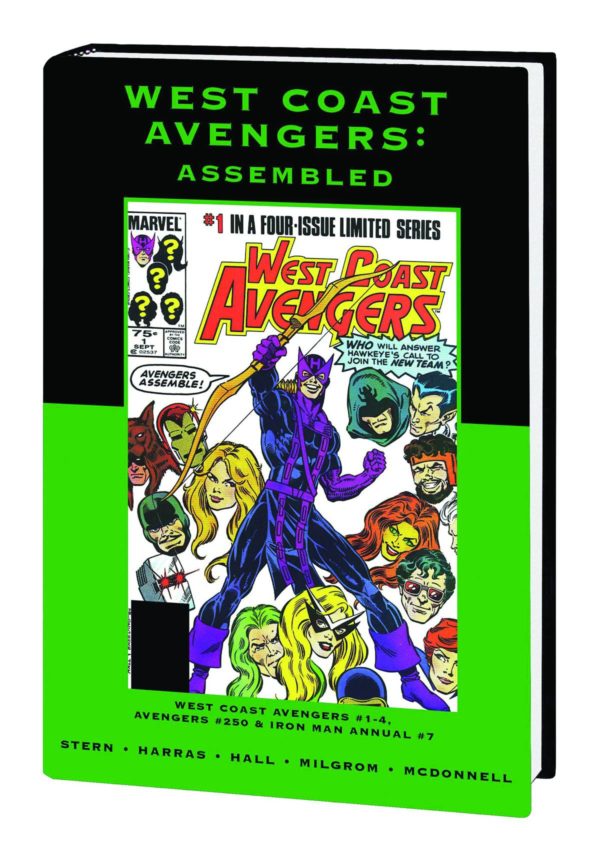WEST COAST AVENGERS PREMIERE (HC) #44: Assembled (#1 Comic cover)