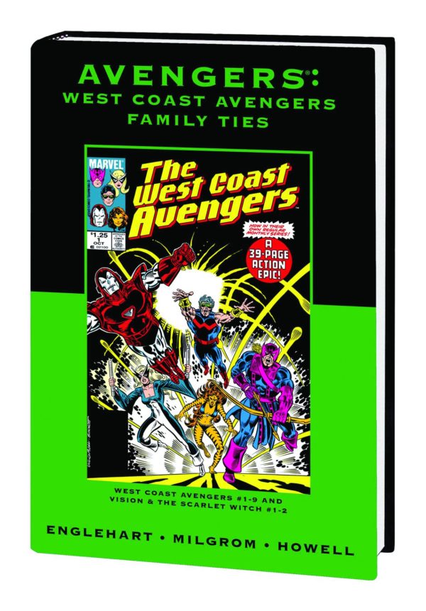WEST COAST AVENGERS PREMIERE (HC) #64: Family Ties (#2 comic cover)