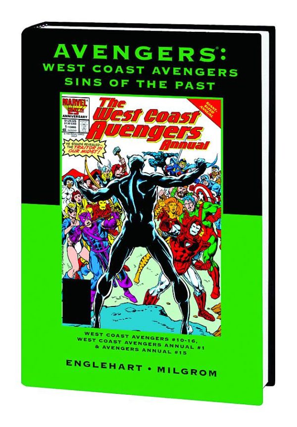 WEST COAST AVENGERS PREMIERE (HC) #80: Sins Past (Comic cover)