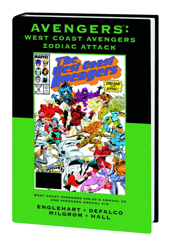 WEST COAST AVENGERS PREMIERE (HC) #96: Zodiac Attack (Comic cover)