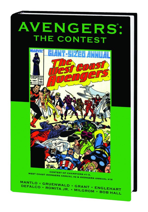 AVENGERS TP: THE CONTEST PREMIERE (HC) #45: Comic cover