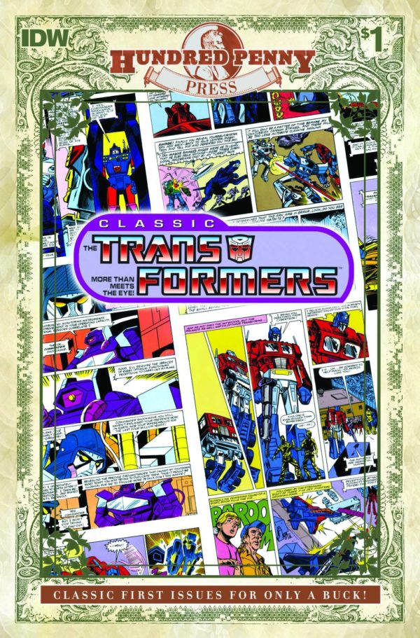 100 PENNY PRESS EDITIONS #12: Transformers Classics #1