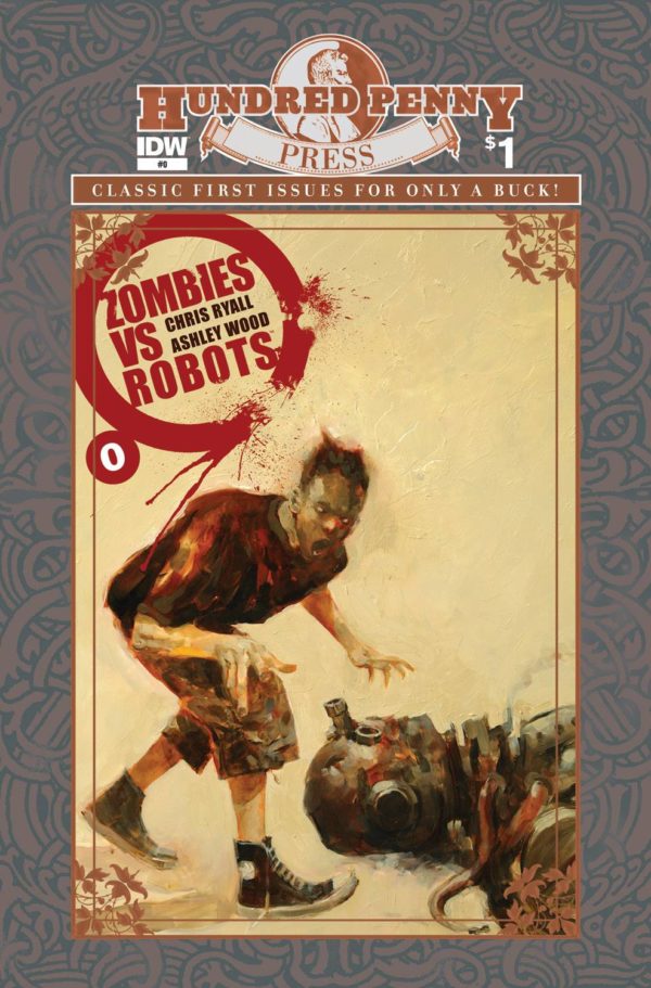 100 PENNY PRESS EDITIONS #2: Zombies vs Robots #0