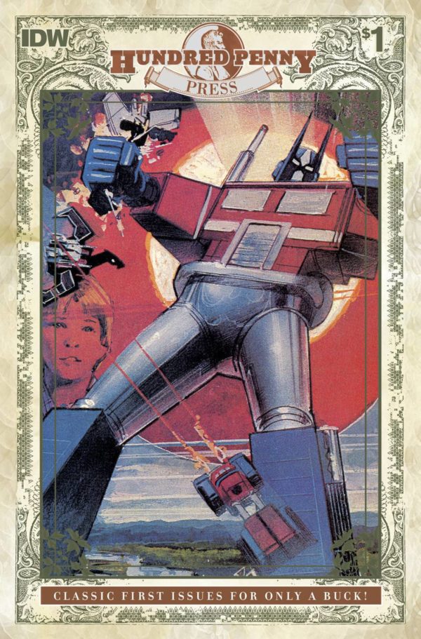100 PENNY PRESS EDITIONS #25: Transformers #1 (#1984)