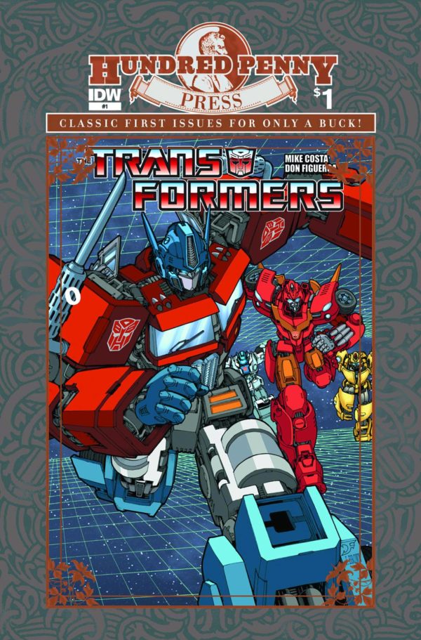 100 PENNY PRESS EDITIONS #4: Transformers #1 (Ongoing)