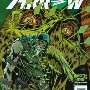 GREEN ARROW (2011-2016 SERIES: VARIANT COVER) #45: Kelley Jones Monsters cover