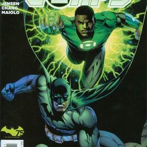 GREEN LANTERN CORPS (2011-2015 SERIES: VARIANT ED) #33: Batman 75th Anniversary cover