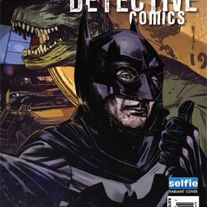 DETECTIVE COMICS (2011-2016 SERIES: VARIANT ED) #34: DCU Selfie cover