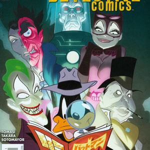 DETECTIVE COMICS (2011-2016 SERIES: VARIANT ED) #46: Ben Caldwell Looney Tunes cover