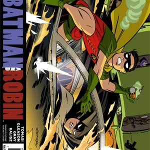BATMAN AND ROBIN (2011-2015 SERIES: VARIANT ED) #37: Darwyn Cooke cover