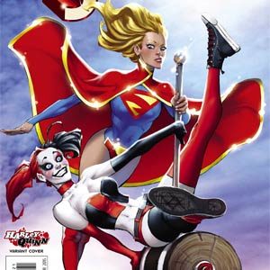 SUPERGIRL (2011-2015 SERIES: VARIANT COVER) #39: Joe Benitez Harley Quinn cover