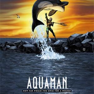 AQUAMAN (2011-2016 SERIES: VARIANT EDITION) #40: Richard Horie Movie Poster cover
