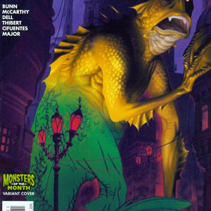 AQUAMAN (2011-2016 SERIES: VARIANT EDITION) #45: Michael Golden Monsters cover