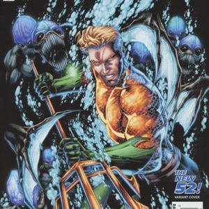 AQUAMAN (2011-2016 SERIES: VARIANT EDITION) #52: Brett Booth Aquaman New 52 Homage cover