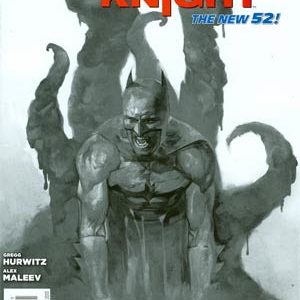 BATMAN: THE DARK KNIGHT (2011- SERIES: VARIANT CVR #24: Alex Maleev B&W cover