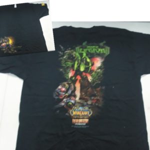 WORLD OF WARCRAFT CCG T-SHIRT: MARCH OF THE LEGION X-Lrg