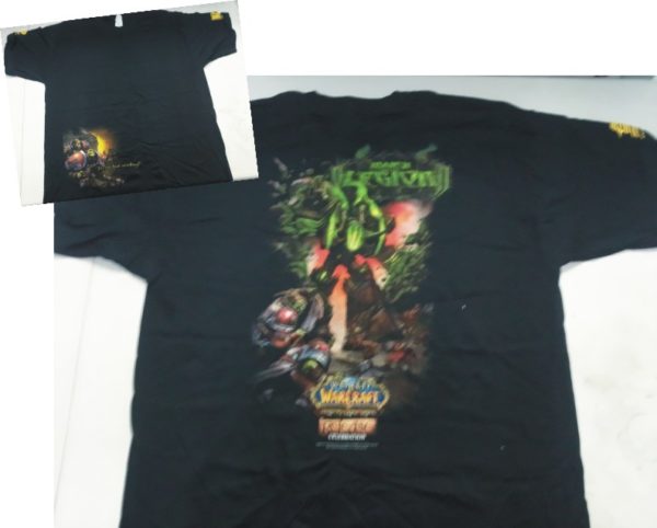 WORLD OF WARCRAFT CCG T-SHIRT: MARCH OF THE LEGION X-Lrg