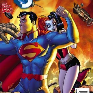 SUPERMAN (2011-2016 SERIES: VARIANT EDITION) #39: Amanda Conner Harley Quinn cover