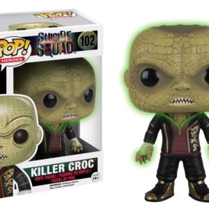 POP HEROES VINYL FIGURE #102: Killer Croc Glow in the Dark: Suicide Squad Movie