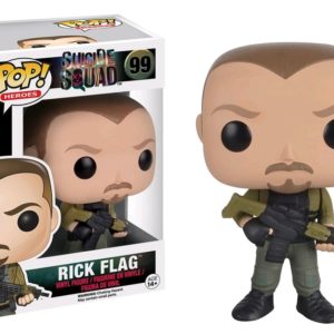 POP HEROES VINYL FIGURE #99: Rick Flagg: Suicide Squad Movie