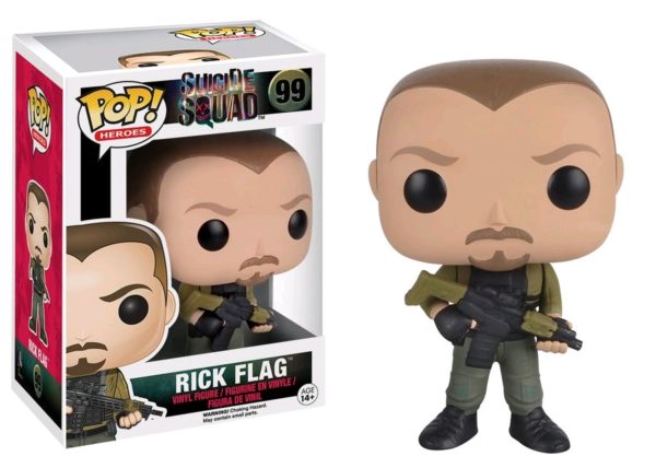 POP HEROES VINYL FIGURE #99: Rick Flagg: Suicide Squad Movie