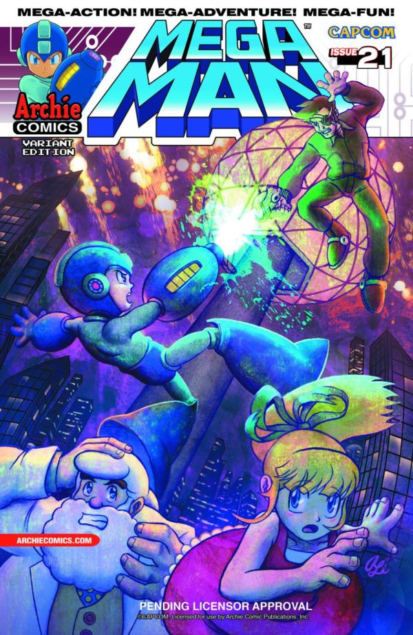 MEGA MAN (2011-2015 SERIES) #21: #21 Alice Meichi Li cover