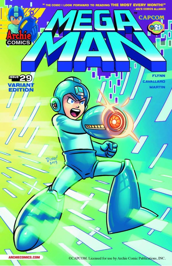 MEGA MAN (2011-2015 SERIES) #29: #29 Dean Haspiel cover