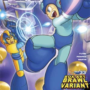 MEGA MAN (2011-2015 SERIES) #33: #33 Patrick Spaziante Box Art cover