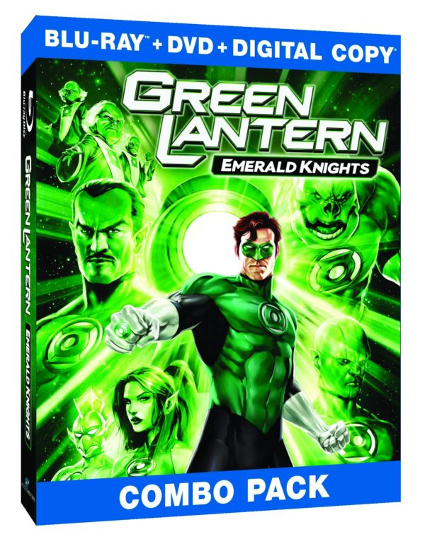 GREEN LANTERN EMERALD KNIGHTS DVD (REGION 1) #99: Blu-ray & DVD combo
