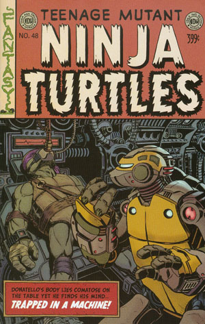 TEENAGE MUTANT NINJA TURTLES (2011-2024: VARIANT) #48: Ryan Browne EC Comics subscription cover TEENAGE MUTANT NINJA TURTLES (2011-2024: VARIANT) #48: Ryan Browne EC Comics subscription cover