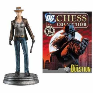 DC SUPERHERO CHESS FIGURE COLLECTOR’S MAGAZINE #32: Batman: The Question (White Pawn)
