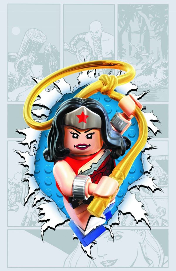 WONDER WOMAN (2011-2016 SERIES: VARIANT EDITION) #36: Lego cover