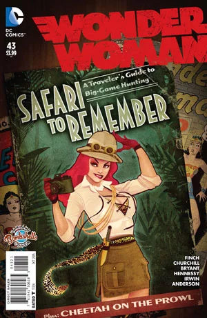 WONDER WOMAN (2011-2016 SERIES: VARIANT EDITION) #43: Ant Lucia Bombshells cover