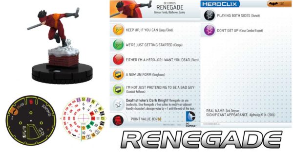 HEROCLIX LE #65: Renegade: Batman