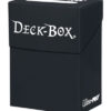 ULTRA PRO DECK BOX: SOLID COLOUR #1: Black