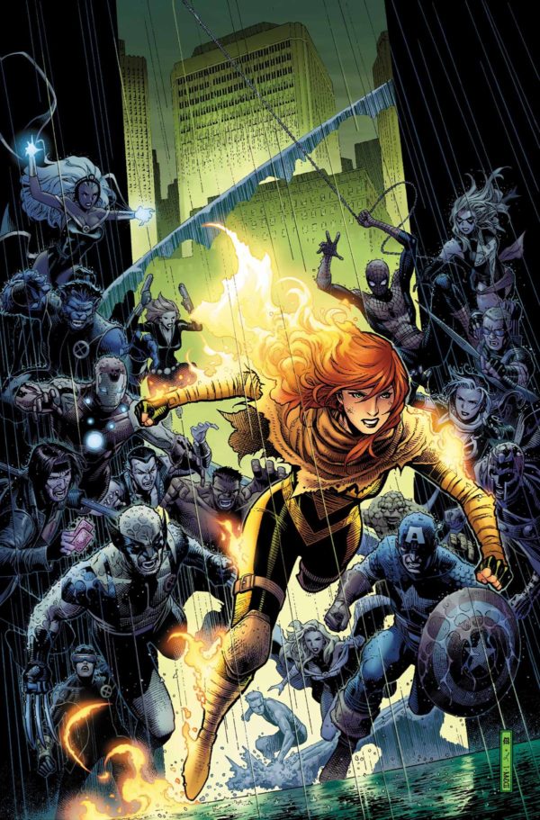 AVENGERS VS X-MEN (VARIANT COVER) #4: Mark Bagley cover