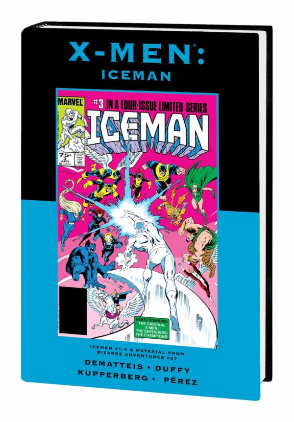X-MEN TP: ICEMAN #101: Comic cover Premiere Hardcover edition