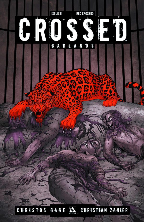 CROSSED: BADLANDS (VARIANT COVER) #31: Red Crossed cover